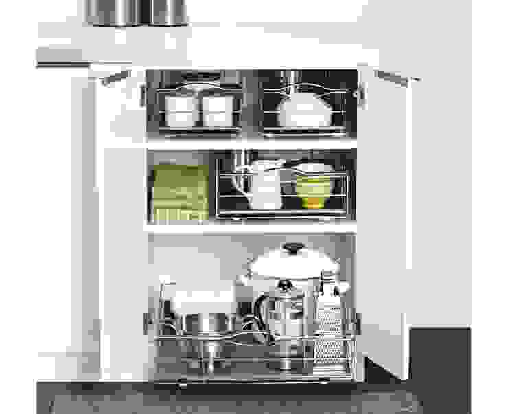 50.2cm pull-out organiser simplehuman Modern kitchen Storage