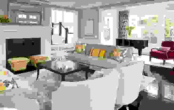 Colocación correcta de los asientos en el salón La brujula Feng Shui Salones de estilo clásico Accesorios y decoración