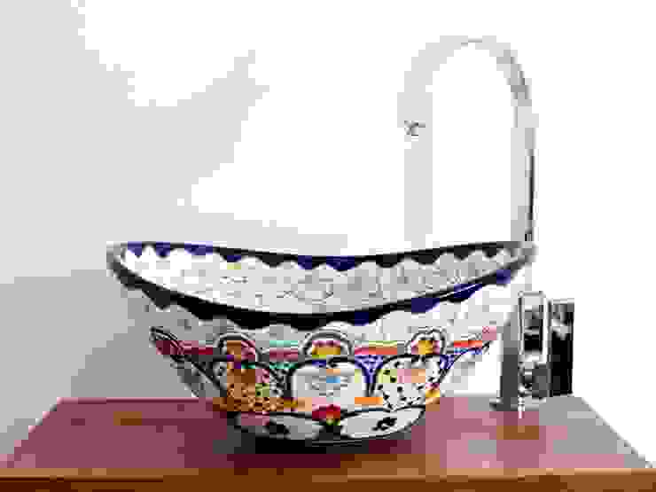 Traumhafte Design Waschbecken aus Mexiko - oval MEX 7 | homify