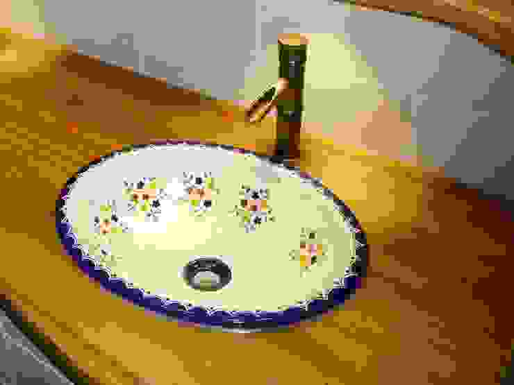 Originelle handbemalte Waschbecken für die Gäste-Toilette | homify