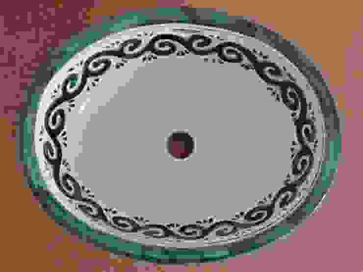 Originelle handbemalte Waschbecken für die Gäste-Toilette | homify