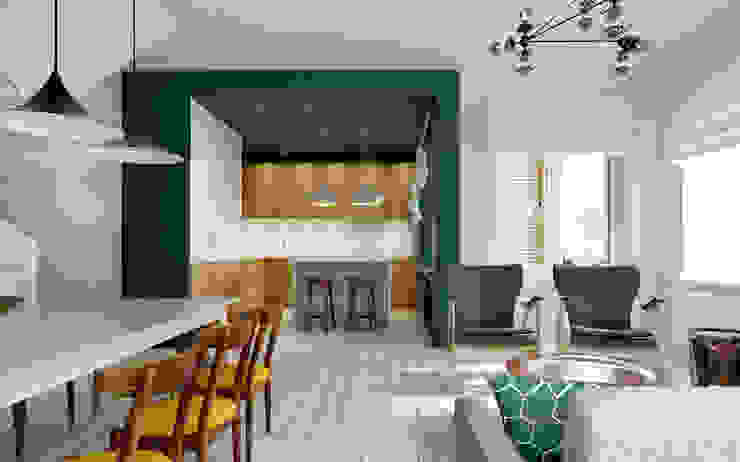 INT2architecture Scandinavian style living room