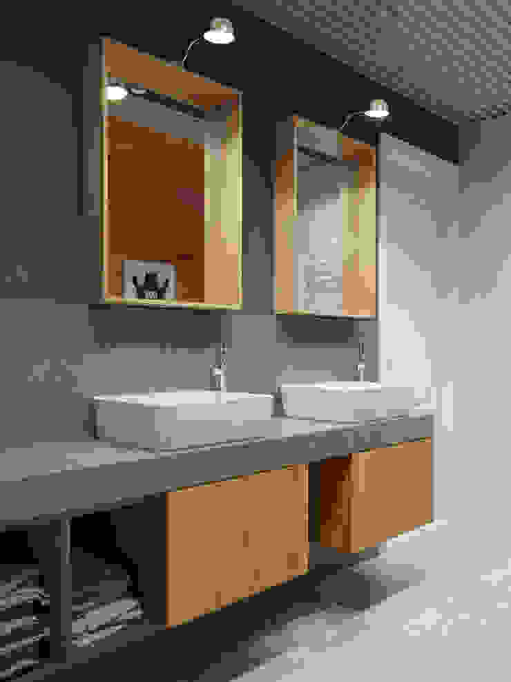 INT2architecture Minimalist bathroom