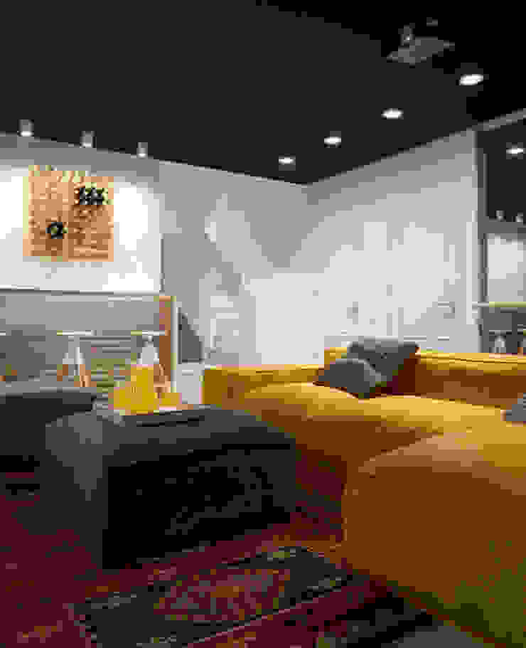 INT2architecture Minimalist media room