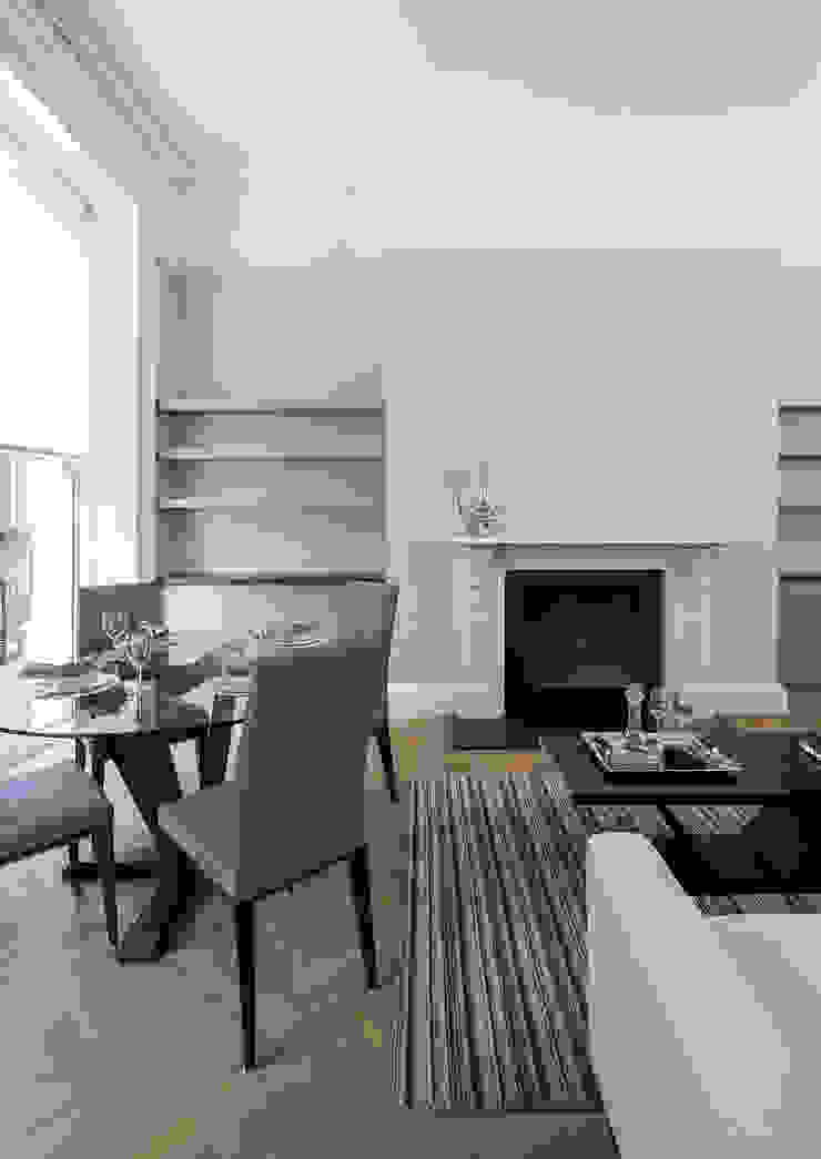 122 Harley Street Sonnemann Toon Architects Klasyczny salon