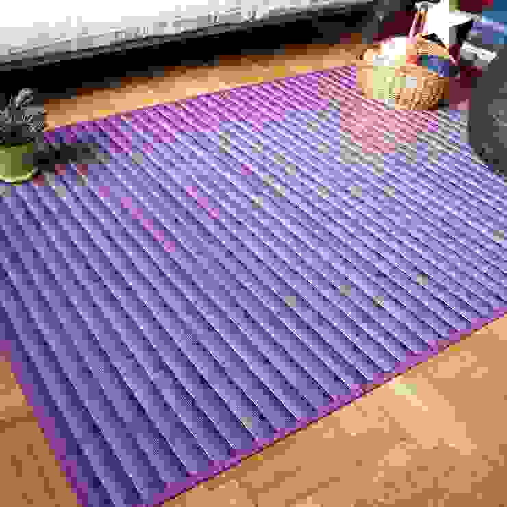 Alfombra de bambú con colores combinados de latiendawapa Ecléctico