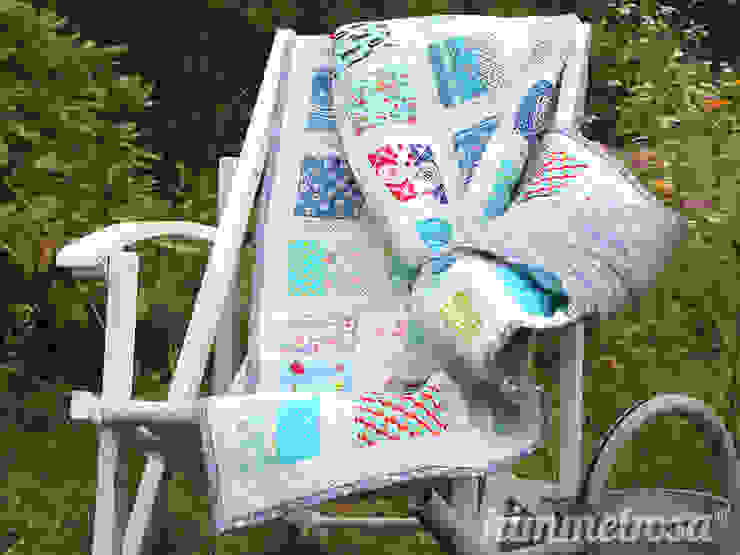 blaue Patchworkdecke homify Kinderzimmer im Landhausstil Accessoires und Dekoration
