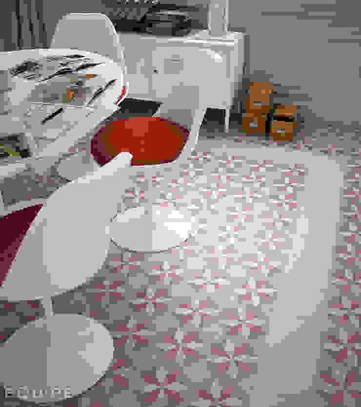 Caprice White, DECO Magic Pastel 20x20 Comedores eclécticos de Equipe Ceramicas Ecléctico