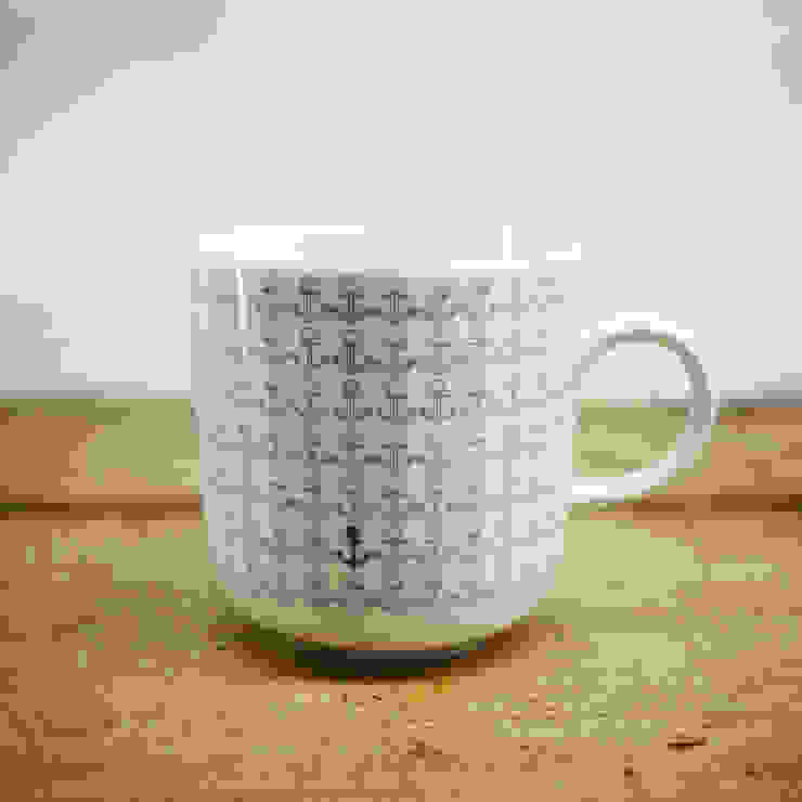 Schifferbecher Ankermuster homify Klassische Küchen Besteck, Geschirr und Gläser