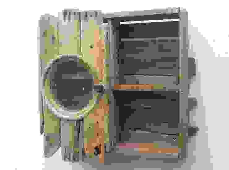 Driftwood Wall Mounted & Cupboards homify