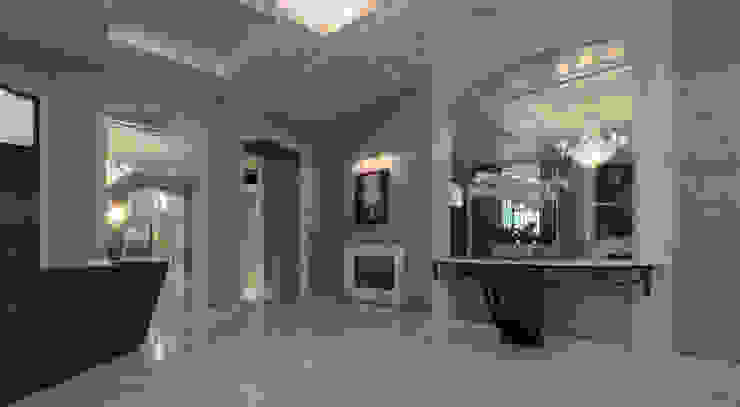 Hallway الممر الحديث، المدخل و الدرج من Temza design and build حداثي