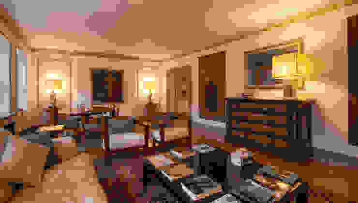 Living room من Temza design and build حداثي