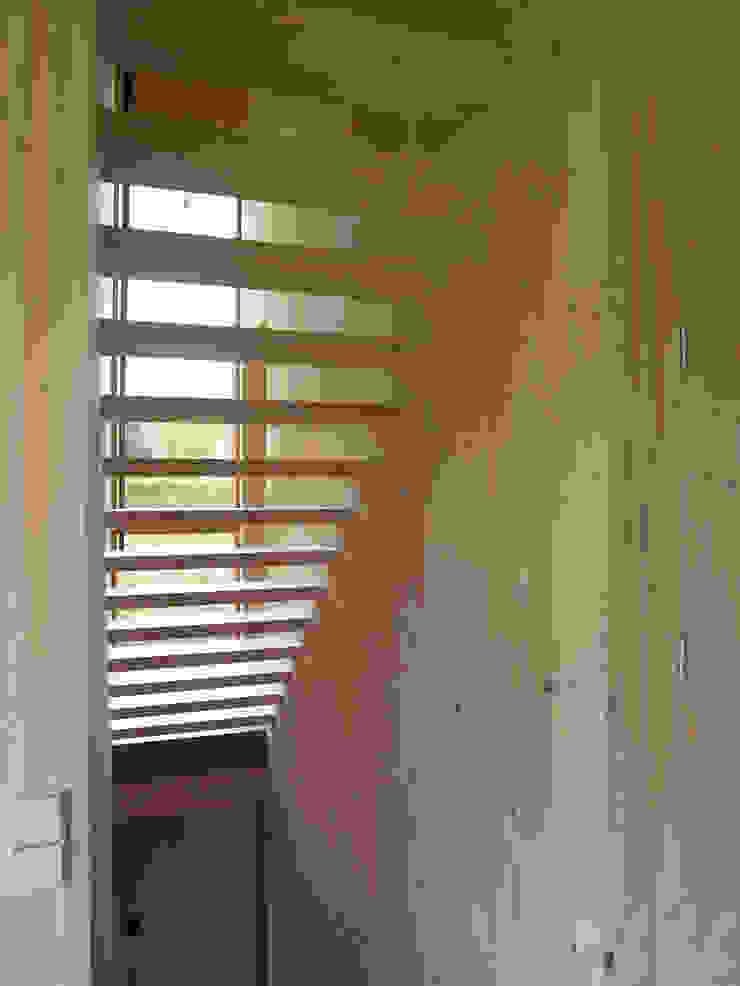 Passiefhuis Witven, Thomas Kemme Architecten Thomas Kemme Architecten Scandinavian style corridor, hallway& stairs