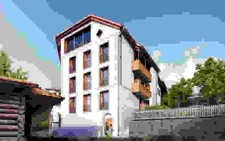 von Mann Architektur GmbH Casas de estilo rústico