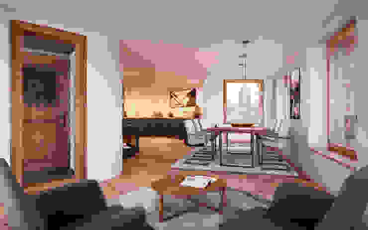 von Mann Architektur GmbH Comedores de estilo rústico