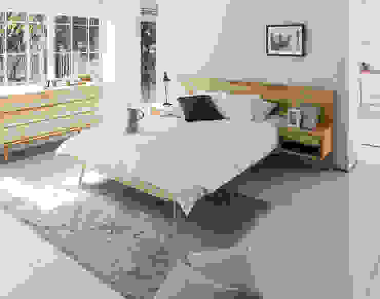6534 라플란드 내추럴 모던 원목 침대, 시더스디자인그룹 시더스디자인그룹 Chambre scandinave
