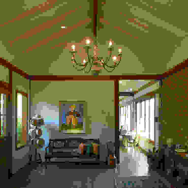 PM Arquitetura Rustic style house
