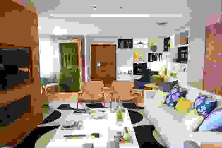 MeyerCortez arquitetura & design Modern living room