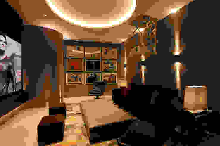 U2 Can Have a Home Cinema Like This, Finite Solutions Finite Solutions Modern media room