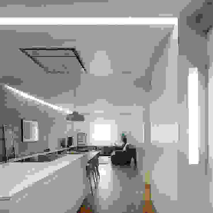 Castroferro Arquitectos مطبخ