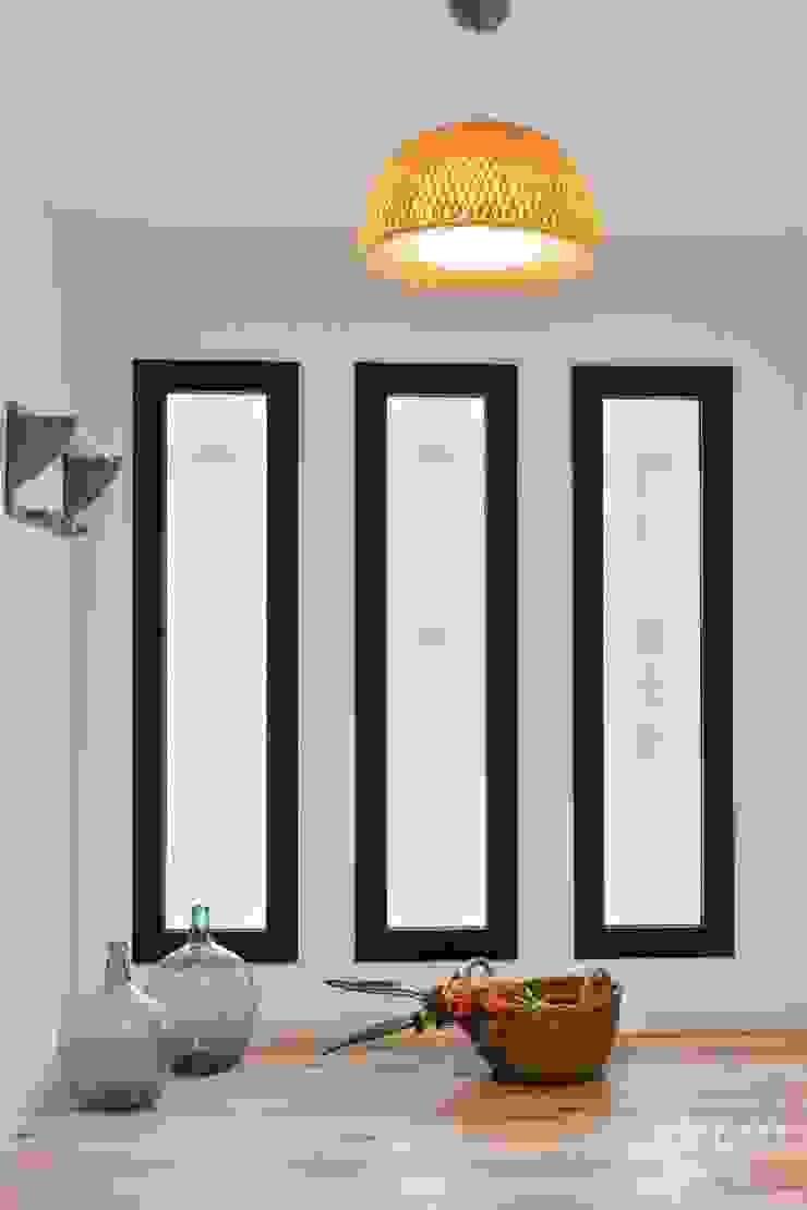 Dröm Living Scandinavian style corridor, hallway& stairs