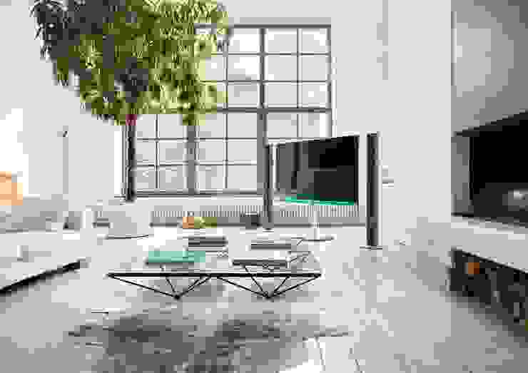Loewe TV + Soundlösungen, media & home :: hoffmann media & home :: hoffmann モダンデザインの リビング