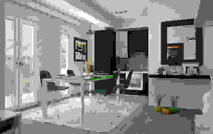 Design & Render livingroom – arredamento S.Agata Militello (ME) , Santoro Design Render Santoro Design Render Modern Kitchen