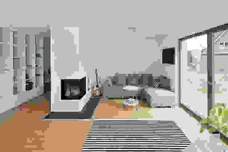Wohnzimmer Gondesen Architekt Skandinavische Wohnzimmer Anlage,Couch,Holz,Wohnzimmer,Kompfort,Fenster,Bodenbelag,Boden,Schatten,Leuchte