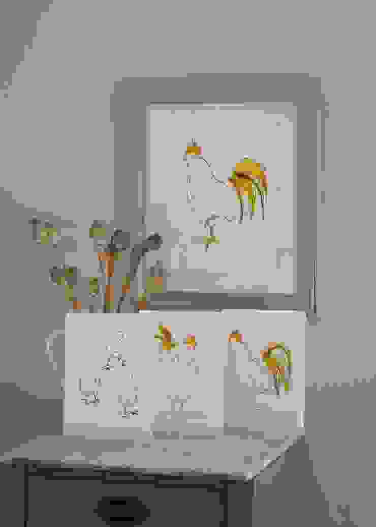 Hand finish print and cards Cluck Cluck! Mais espaços Imagens e pinturas