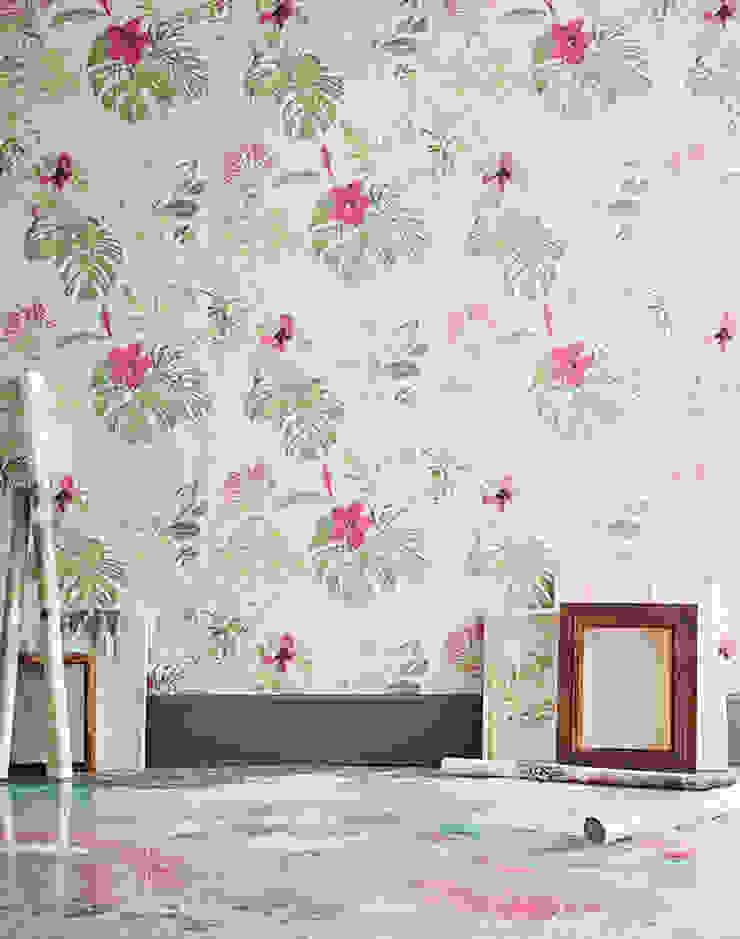 Spring Wild Rain von Sian Zeng Tropisch