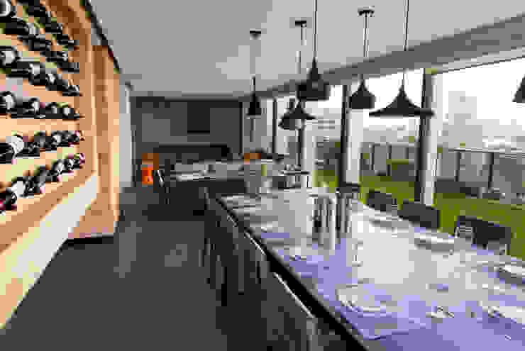 Salas de jantar modernas por Concepto Taller de Arquitectura Moderno