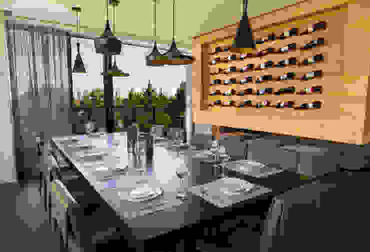 Salas de jantar modernas por Concepto Taller de Arquitectura Moderno