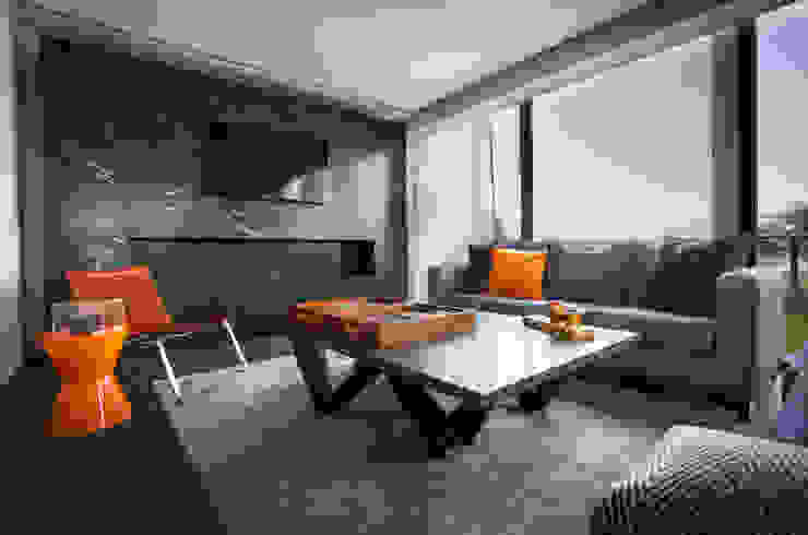Salas de estar modernas por Concepto Taller de Arquitectura Moderno