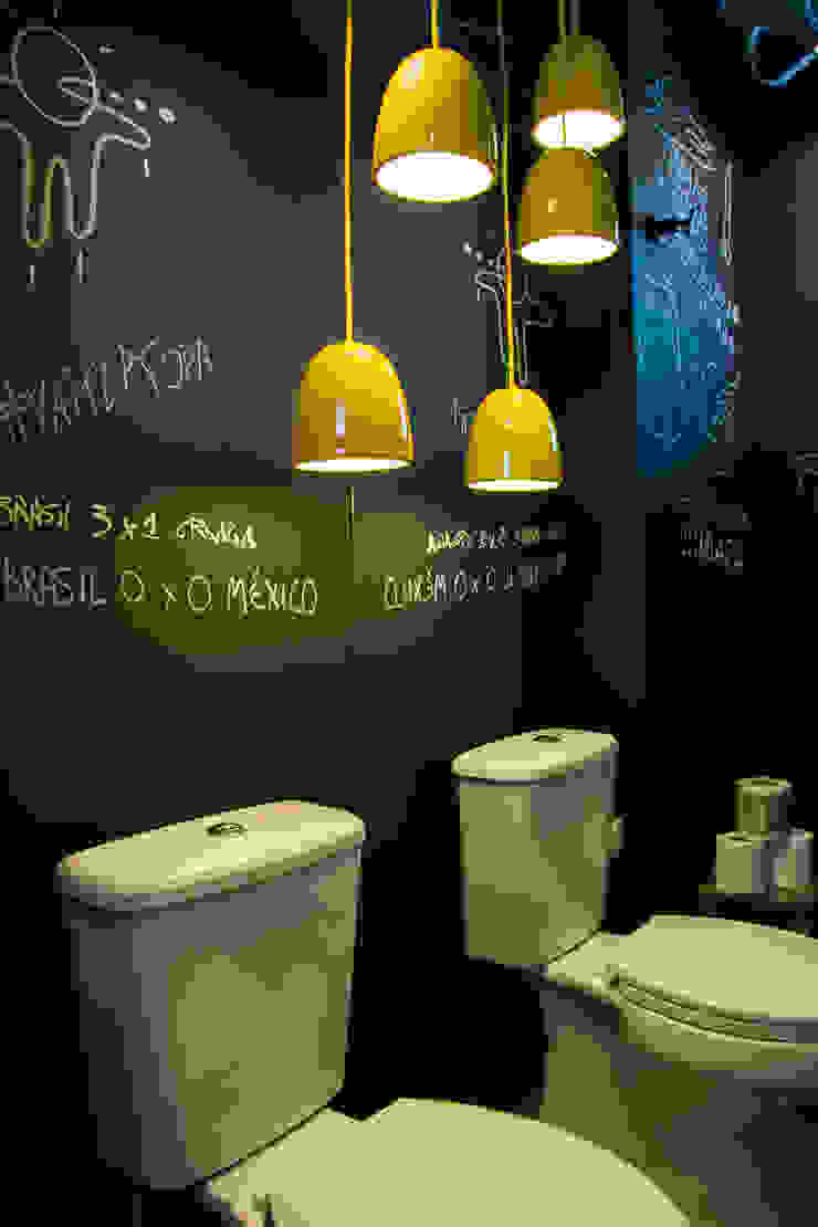 Leticia Sá Arquitetos Bagno minimalista