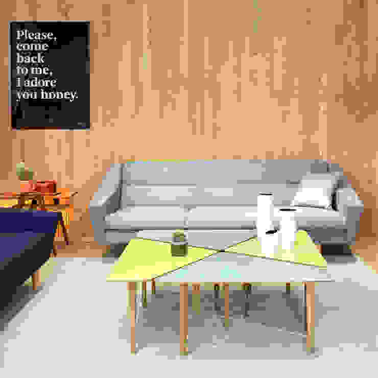Couchtisch Cosmo im Retro-Look Baltic Design Shop Skandinavische Wohnzimmer Couch- und Beistelltische