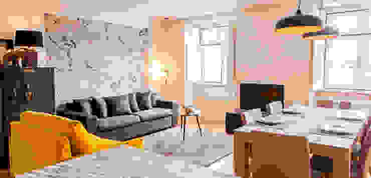 Salones eclécticos de Staging Factory Ecléctico