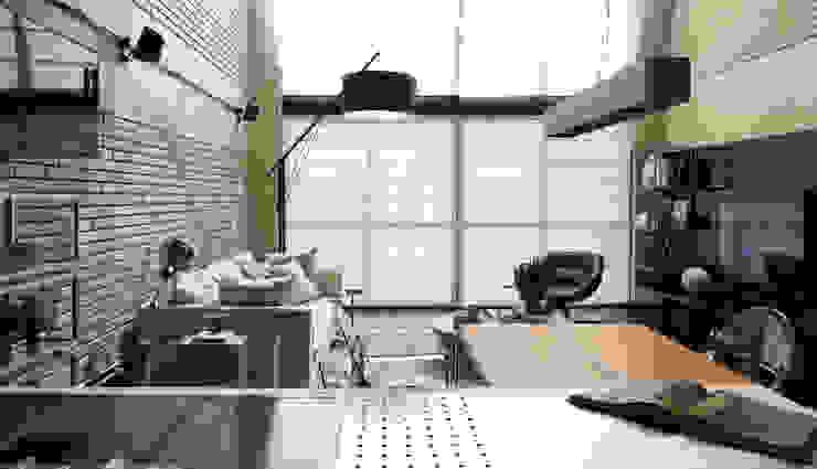 DIEGO REVOLLO ARQUITETURA S/S LTDA. غرفة المعيشة