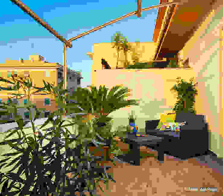 CASA DI ROSARIO, Maurizio Giovannoni Studio Maurizio Giovannoni Studio Klassischer Balkon, Veranda & Terrasse