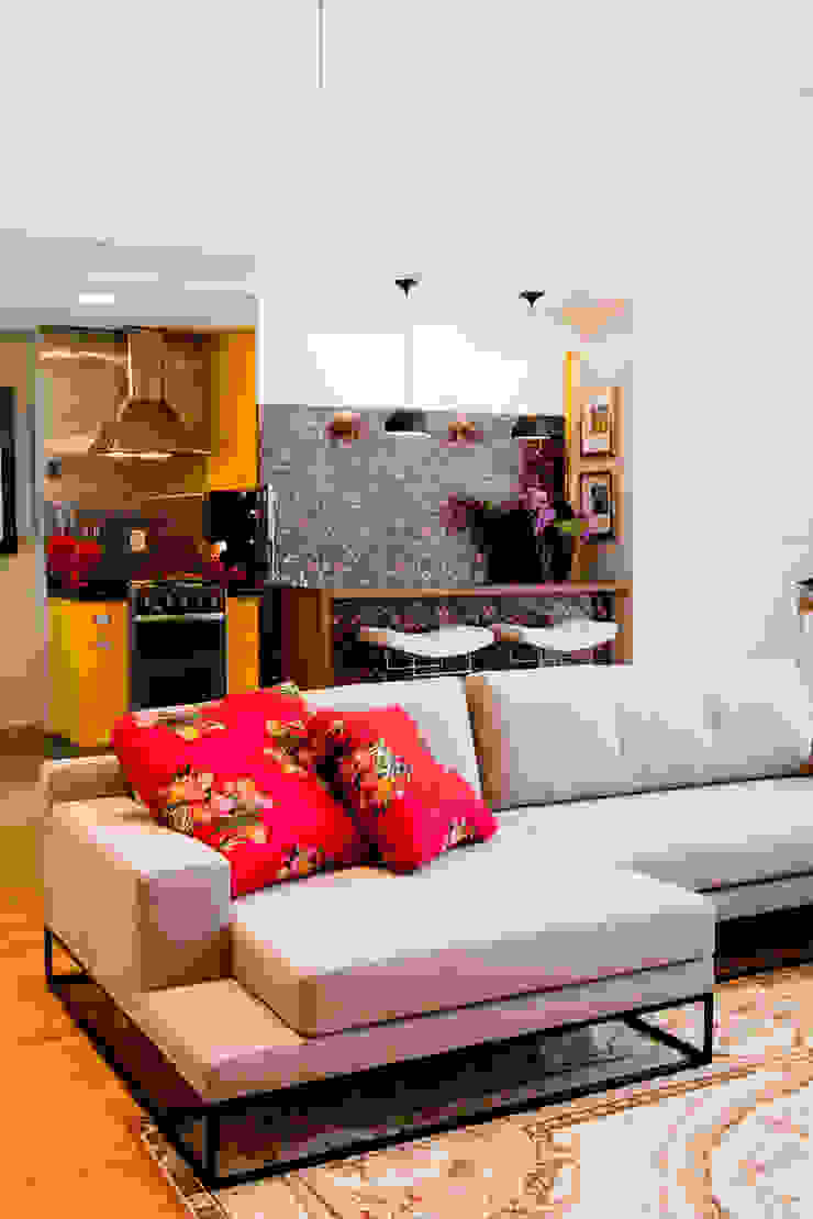 Asenne Arquitetura Ruang Keluarga Modern