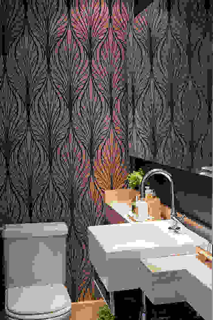 Asenne Arquitetura Kamar Mandi Modern