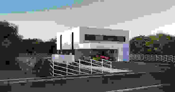 ALEXANDER ZHIDKOV ARCHITECT Minimalistische huizen