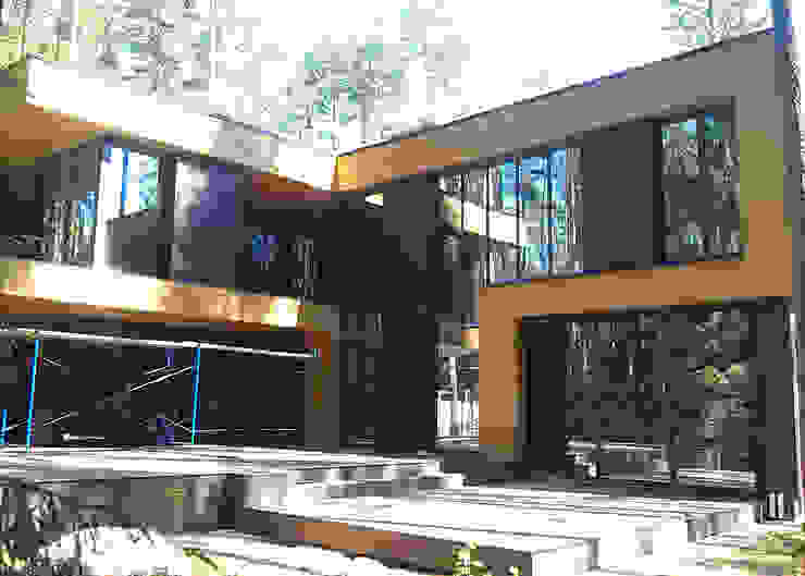 Дом в Зеленогорске ALEXANDER ZHIDKOV ARCHITECT Дома в скандинавском стиле