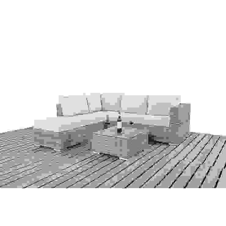 Small Outdoor Corner Sofa Set Baci Living Room