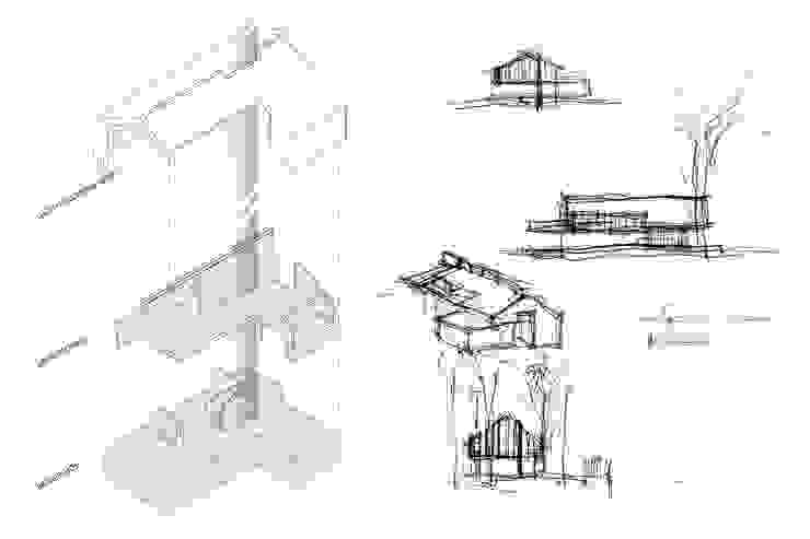 Skizzen von architekt stephan maria lang