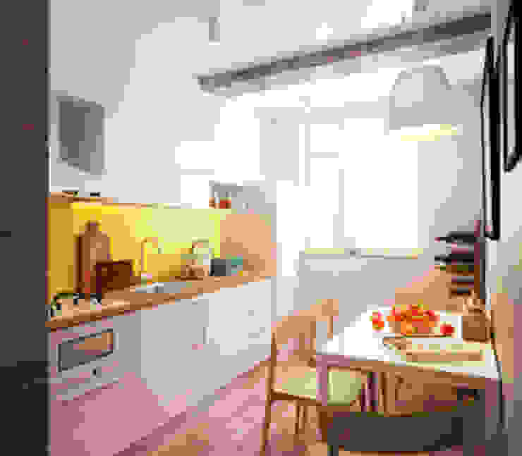 Cozinhas minimalistas por IK-architects Minimalista