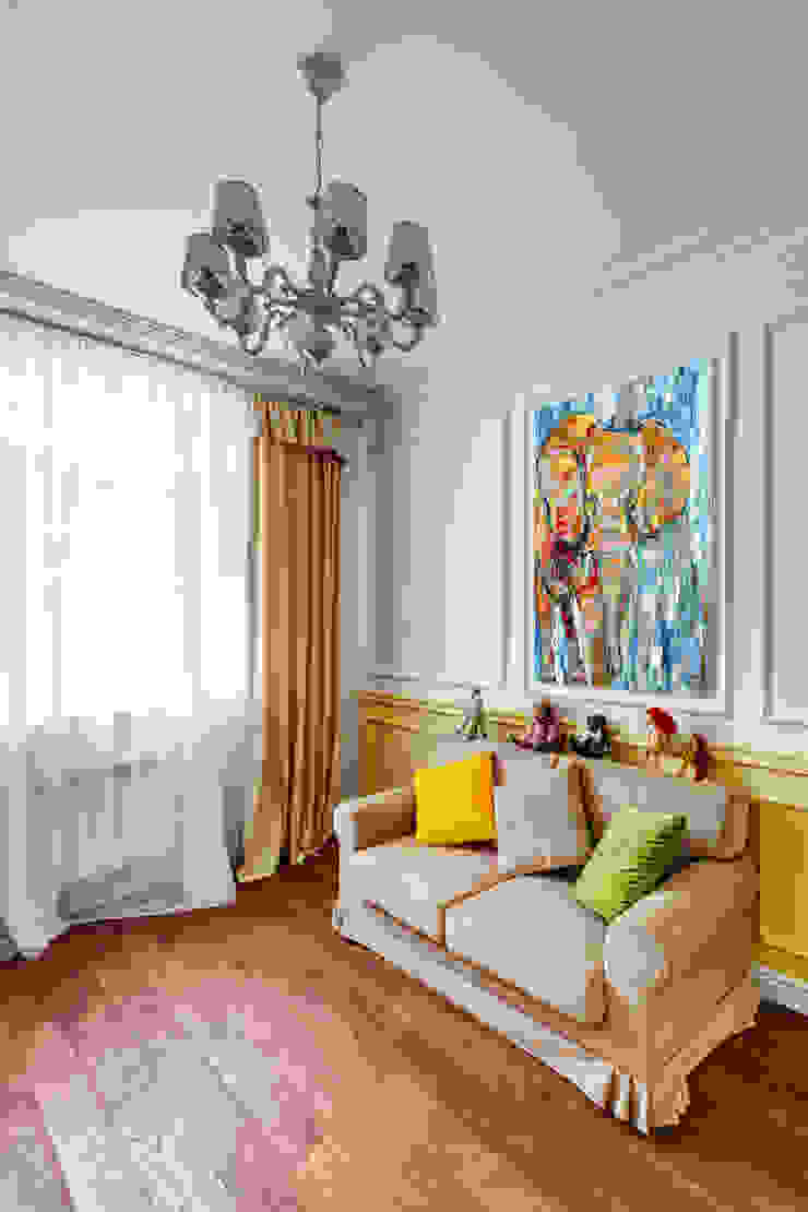 YOUSUPOVA Eclectic style living room