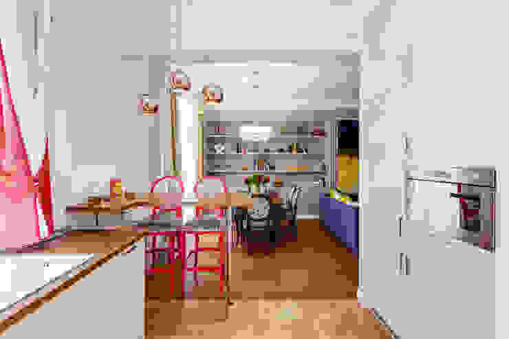 YOUSUPOVA Eclectic style kitchen
