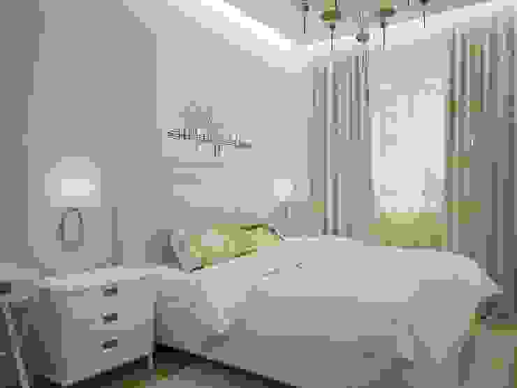 Таунхаус в коттеджном поселке Артек, Мастерская дизайна ЭГО Мастерская дизайна ЭГО Eclectic style bedroom