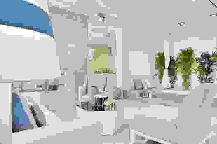 SHOWROOM LOVE TILES Lisboa 2013 Catarina Batista Studio Salas de estar modernas Cerâmica