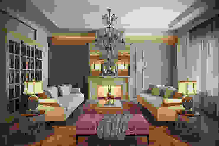 Salas de estar clássicas por Лена Инашвили Art at Home Clássico